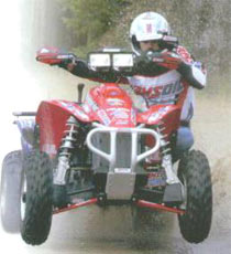 ATV Racing With Amsoil